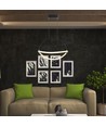 12W LED hanglamp - Ø40cm, zwart, 1,5m draad, incl. lichtbron