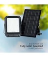 10W LED breedstraler met zonne-energie - 4000K, 3.7V, IP65, incl. zonnepaneel en batterij