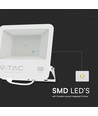 100W LED breedstraler met Samsung LED chip - 100lm/W, IP65, 4000K, zwarte behuizing, buiten