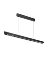36W LED lineaire hanglamp - Samsung-lens, type 3i1, zwart