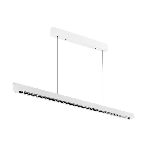 36W LED-lichtlijn voor ophanging - 3-in-1 CCT, Samsung LED, 120cm, zwart/wit, incl. draadophanging
