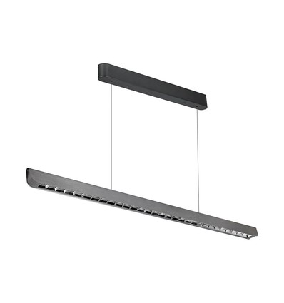 36W LED lineaire pendel met Samsung LED - Mat grijs, 120cm, CCT, 3-in-1 kleur, IP20