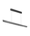 36W LED lineaire pendel met Samsung LED - Mat grijs, 120cm, CCT, 3-in-1 kleur, IP20