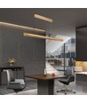 36W LED-lichtlijn voor ophanging - 2880lm, CCT, grijs, incl. draadophanging