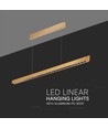 36W LED-lichtlijn voor ophanging - 2880lm, CCT, grijs, incl. draadophanging