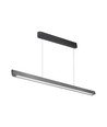 36W LED lineair pendelarmatuur, 3IN1 CCT - 2880lm, mat grijs, Samsung LED, incl. draadophanging
