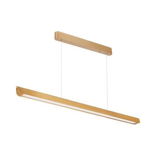 36W Lineaire Hanglamp - LED Samsung, Diffusor Plaattype 3in1, Goud