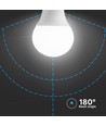 3 stuks E14 4,5W LED kogellamp - P45, 4000K, vervangt 40W