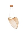 LED Designer Hanglamp - 3000K, Houtkleur, Huis