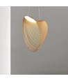 LED Designer Hanglamp - 3000K, Houtkleur, Huis