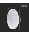 60W LED plafondlamp met afstandsbediening - Ø49,2cm, dimbaar, 3-in-1 CCT, 100lm/W, nachtlicht functie