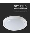 60W LED plafondlamp met afstandsbediening - Ø49,2cm, dimbaar, 3-in-1 CCT, 100lm/W, nachtlicht functie