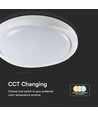 60W LED plafondlamp met afstandsbediening - Ø49,2cm, dimbaar, 3-in-1 CCT, 100lm/W, nachtlicht functie