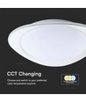 LED Designer Plafondlamp 30W/60W/30W - Afstandsbediening, Dimbaar, Fantoomkap