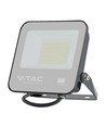 50W breedstraler - Samsung chip, 1m kabel, 6500K, zwart, werklamp, grijs matglas