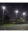 50W breedstraler - Samsung chip, 1m kabel, 6500K, zwart, werklamp, grijs matglas