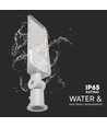 V-Tac 100W LED straatlamp - Samsung LED-chip, ingebouwde schemersensor, Ø60mm, IP65, 135lm/w