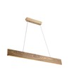 24W LED designer hanglamp - Hout, 3000K, 1250lm, warm wit