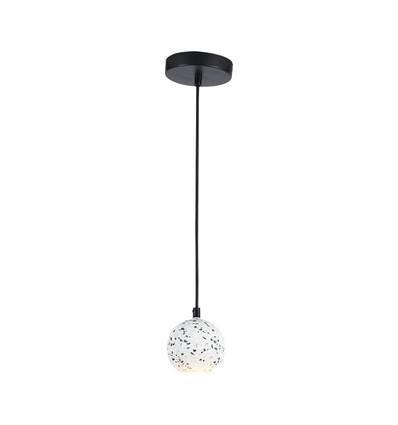 LED design hanglamp - wit, met G9 fitting