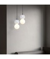 LED design hanglamp - wit, met G9 fitting
