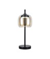 7W Designer LED tafellamp - 700lm, 3000K, metaal en glas, Ø12 x 22,5 cm