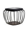 1W Solara designer tuin/tafellamp - Zonne-energie, IP44, zwart, lantaarnvorm, 3000K+6000K, incl. lichtbron
