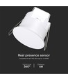 Reële Bewegingssensor - 3M radius, IP54, Wit Behuizing