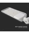 100W LED Straatlamp - Samsung Chip, Adapter, 6500K