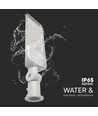 100W LED Straatlamp - Samsung Chip, Adapter, 6500K