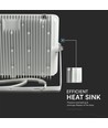 200W LED breedstraler - Samsung LED chip, IP65, 16500lm, buiten