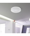 LED Designer Koepellamp - 20W/40W/20W, Afstandsbediening, Victory Wit Kapje, Dimbaar
