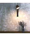 8W LED wandlamp met USB - 3000K, 900lm, IP20, zwart, draaibaar, binnen, incl. lichtbron