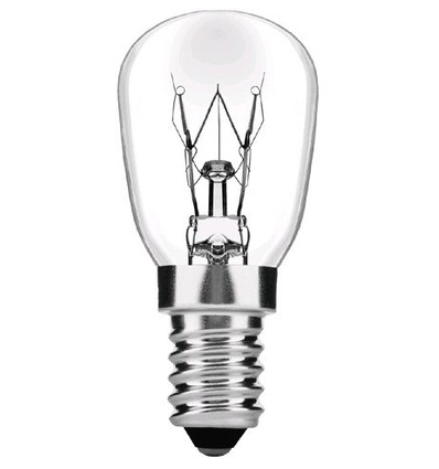 E14 25W Halogeen koelkastlamp - 130lm, Max. -20°C