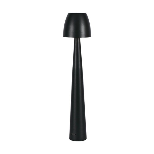 3W oplaadbare LED tafellamp, zwart - Dimbaar CCT, 3-staps touch, incl. USB kabel