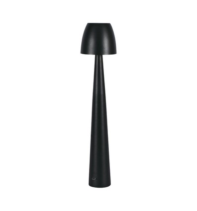 3W oplaadbare LED tafellamp, zwart - Dimbaar CCT, 3-staps touch, incl. USB kabel