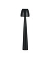 3W oplaadbare LED tafellamp, zwart - Dimbaar CCT, 3-staps touch, incl. USB kabel