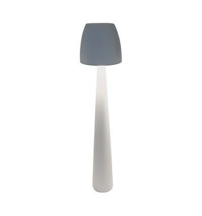2W-3W oplaadbare LED tafellamp - Ø8cm, 3-staps dimbaar, wit, incl. USB-kabel