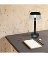 3W LED oplaadbare tafellamp, zwart - Ø13cm, 3-staps dimbaar, 3-in-1 CCT, incl. USB-C kabel