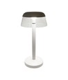 3W oplaadbare LED tafellamp - Ø13cm, 3-staps dimbaar, CCT, wit, incl. USB-kabel