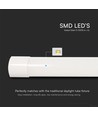 120cm 40W Prismatic LED armatuur - 120lm/W, 3-in-1 CCT, IP20 binnen