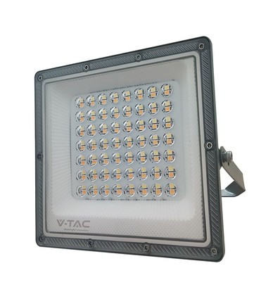 50W LED-breedstraler CCT - IP65, grijze behuizing, 3 lichtkleuren