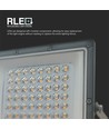 50W LED-breedstraler CCT - IP65, grijze behuizing, 3 lichtkleuren