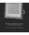 50W LED-breedstraler CCT - IP65, grijze behuizing, 3 lichtkleuren