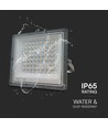 50W LED-breedstraler CCT - IP65, grijze behuizing, 3 lichtkleuren