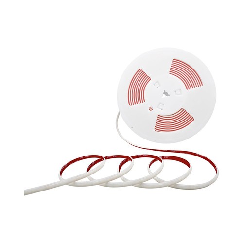 5m 12,5W/m COB-LED strip - IP65 waterdicht, 286 LED per meter, 6500K, 8mm breedte