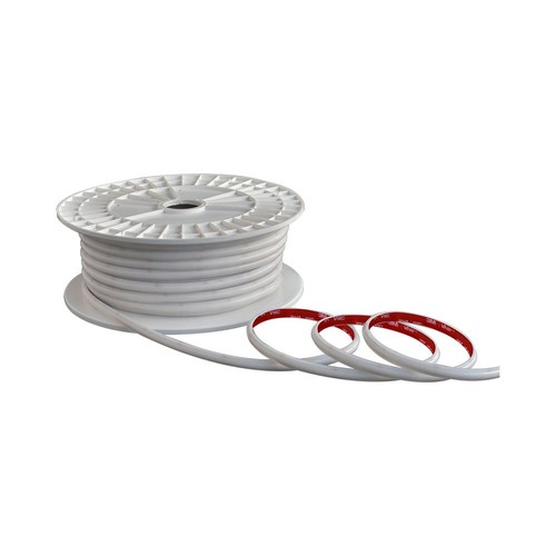 50m 12W/m COB-LED strip, 3000K - IP65, 286 LED per meter, flexibel, 50 meter rol