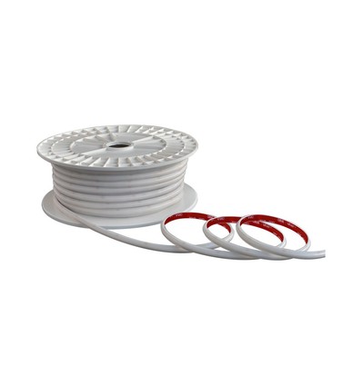 50m 12W/m COB-LED strip, 3000K - IP65, 286 LED per meter, flexibel, 50 meter rol