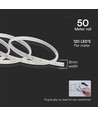 50m 10,5W/m rode LED strip - IP65, 120 LED per meter, 2835 SMD chips, 50 meter rol