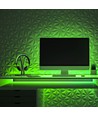 50m 10,5W/m Groene LED strip - IP65, 121 LED per meter, 1000 lm/m, 50 meter rol