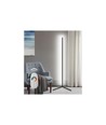 20 Watt hoeklamp met RGB-licht - Wit, 140 cm hoog, te bedienen met meegeleverde afstandsbediening